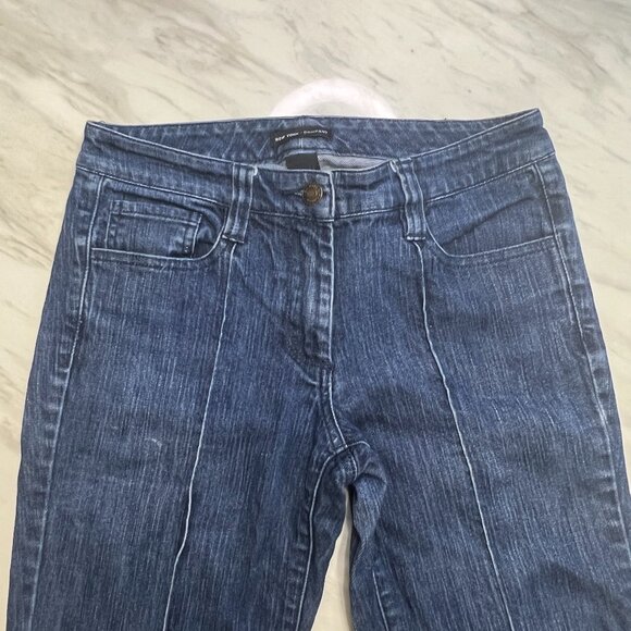 New York & Co. Wide Leg Jeans with Front Seam - Size 2 - Picture 3 of 7